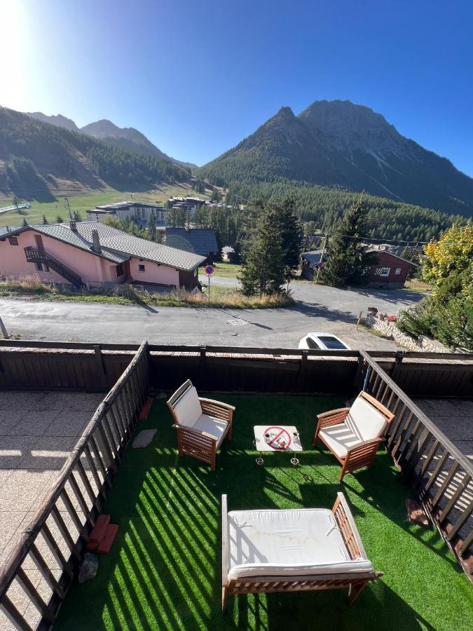 Les Tanieres De Montgenevre - La Marmotte - Duplex 4 P Entierement Renove Avec Vue Magnifique Apartment Exterior photo