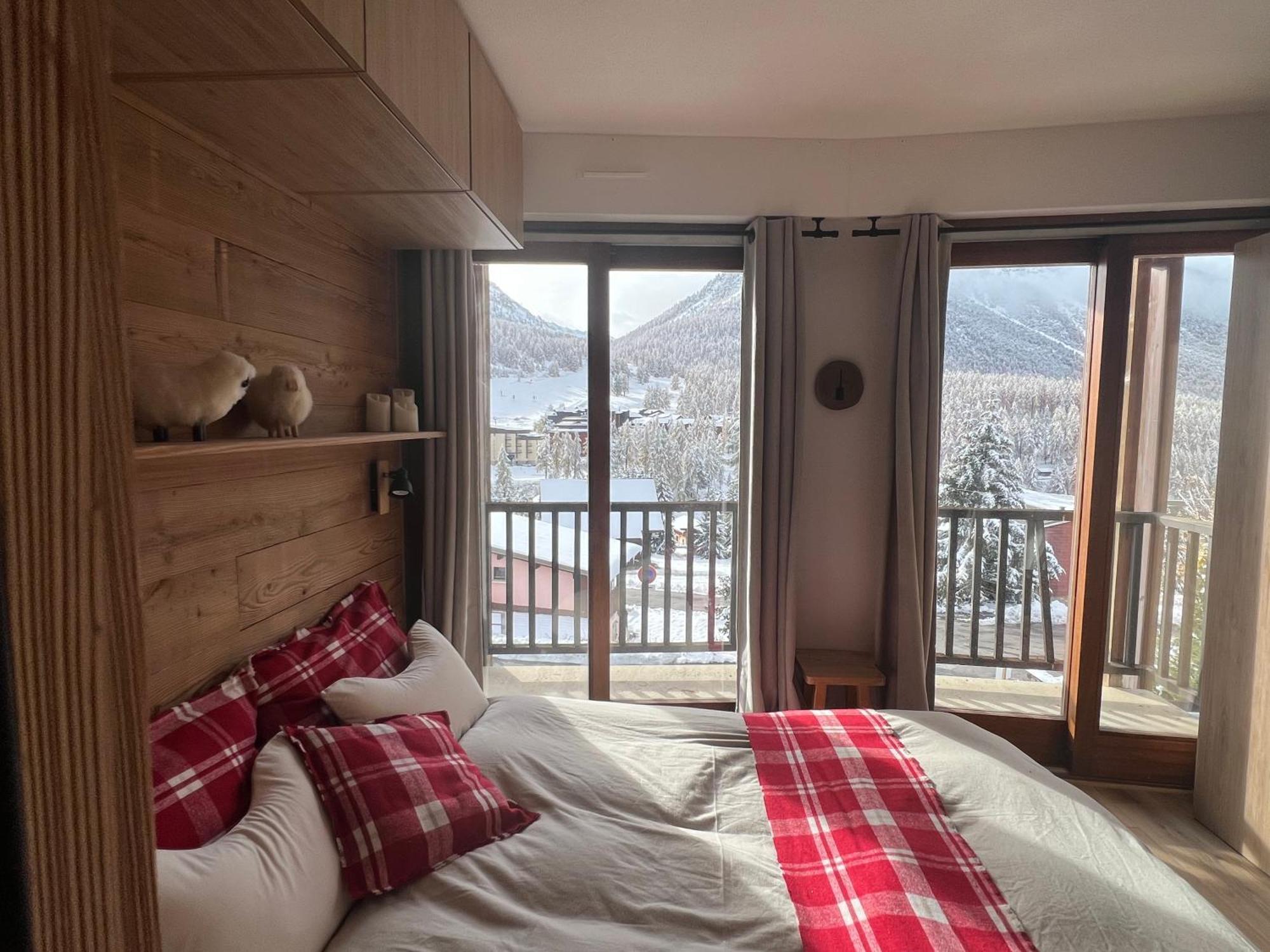 Les Tanieres De Montgenevre - La Marmotte - Duplex 4 P Entierement Renove Avec Vue Magnifique Apartment Exterior photo